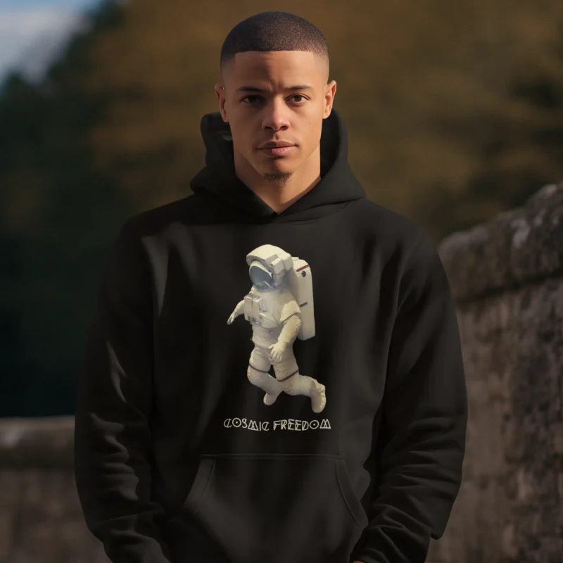Cosmos Black Hoodie