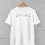 Keep It Simple White T-Shirt