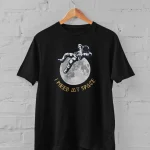 I Need My Space Black T-Shirt
