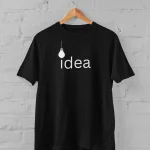 Idea Black T-Shirt