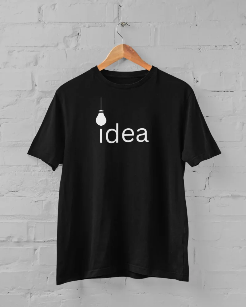 Idea Black T-Shirt