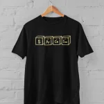 Sarcasm Black T-Shirt