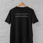 Keep It Simple Black T-Shirt