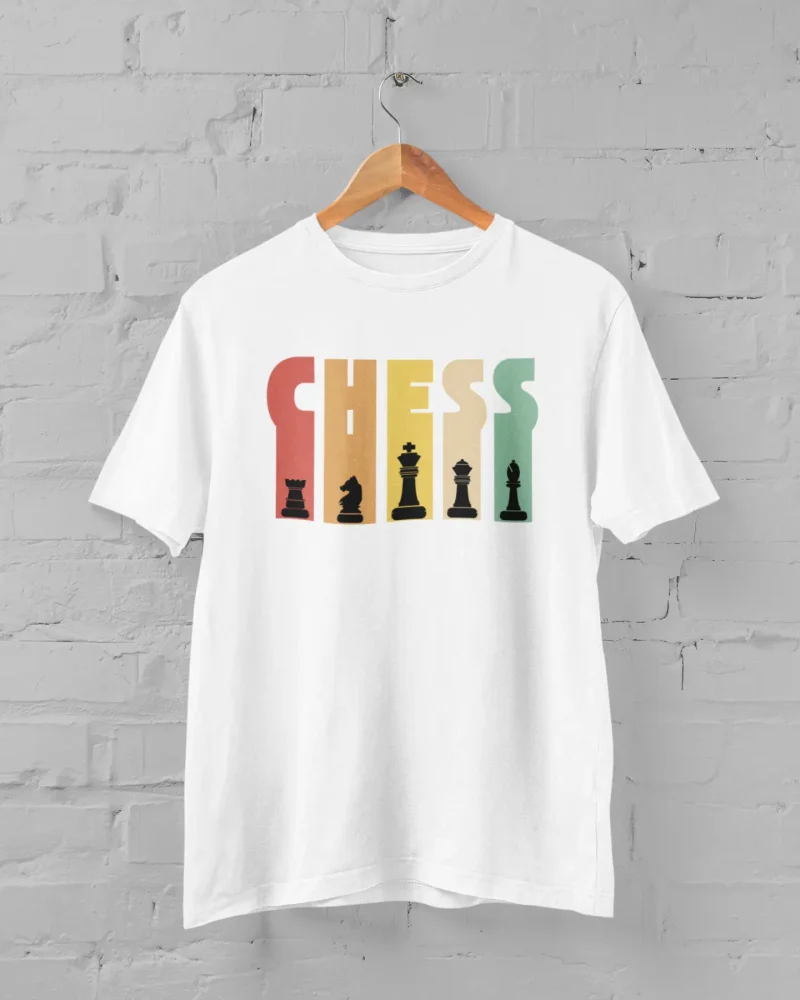 Chess White T-Shirt