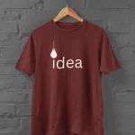 Idea Maroon T-Shirt